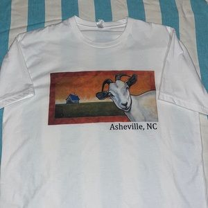 ASHVILLE GOAT TSHIRT